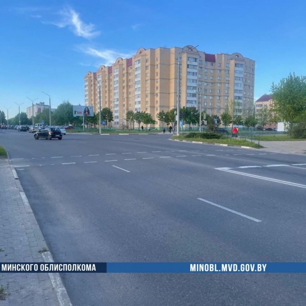 В Солигорске водитель авто наехал на коляску.