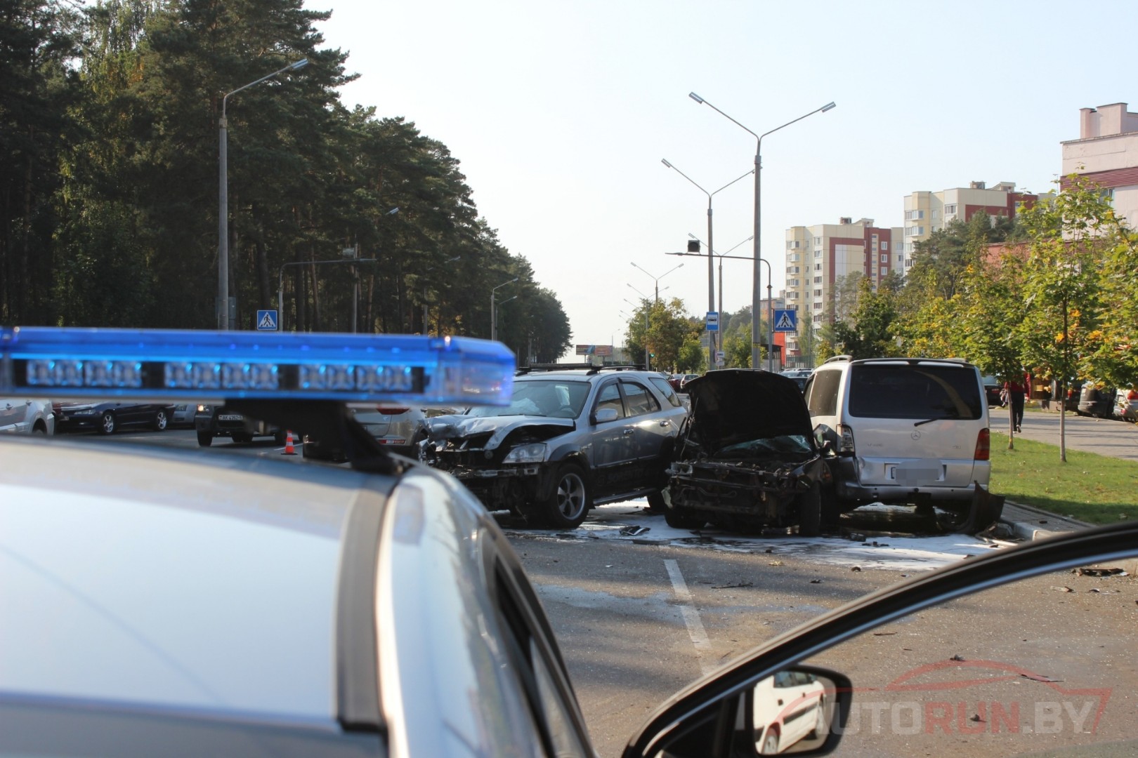 ГАИ рассказала подробности сегодняшнего ДТП на ул. Козлова в Солигорске.