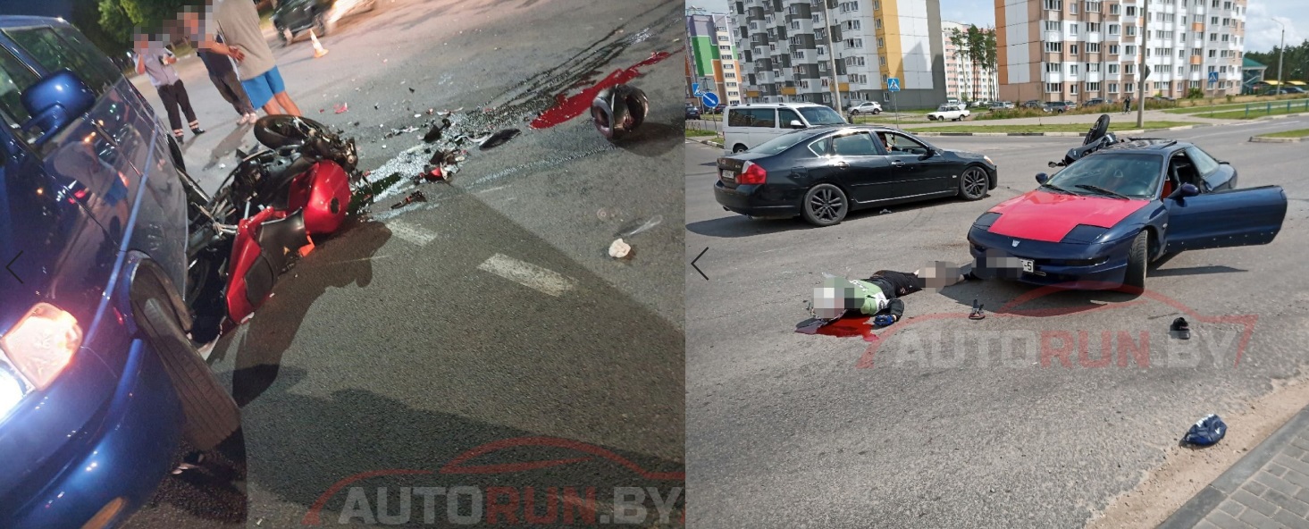 В Солигорске за неделю произошли две аварии с участием мотоциклистов.