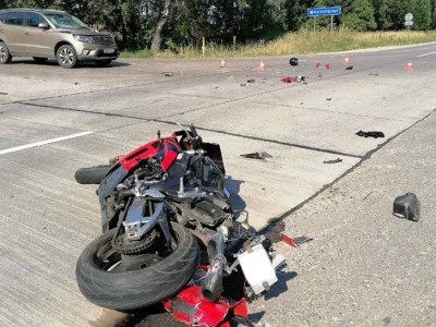 Еще одна страшная авария под Минском: погибли мотоциклист и его пассажирка