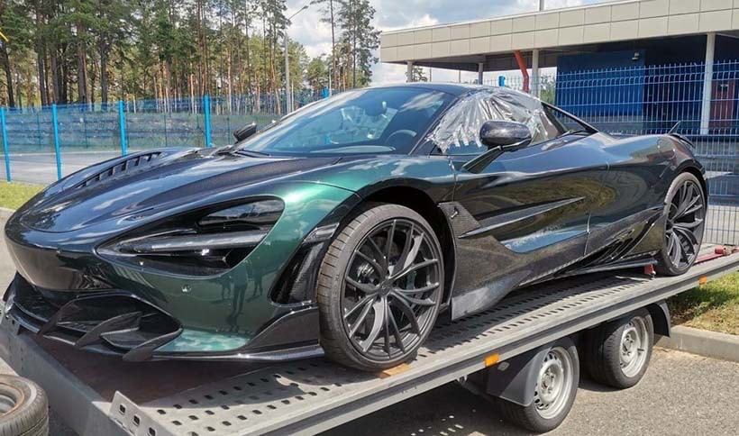 McLaren за 18 тысяч евро? Белорус хотел убедить таможню, что это реальная цена  