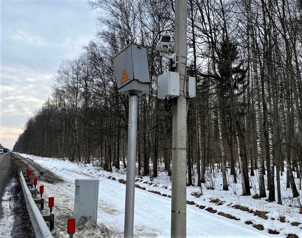 Камеры средней скорости заработают на трассе Р23 между Минском и Слуцком
