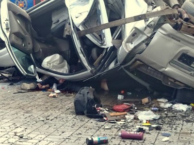 Страшное ДТП произошло в Микашевичах: двое пассажиров Chrysler погибли.